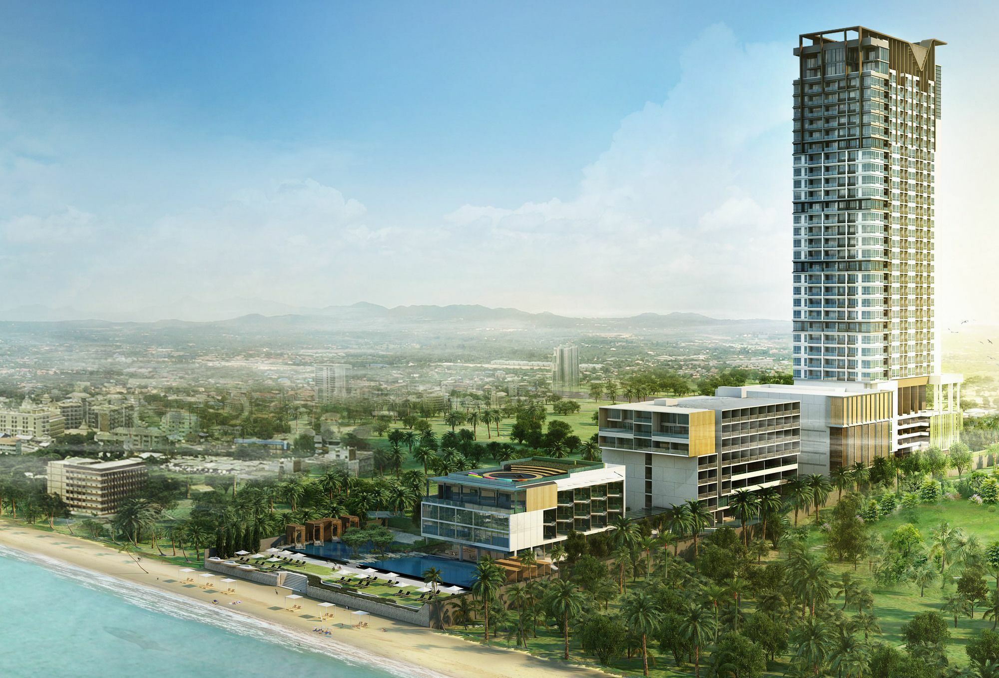 Veranda Residence Pattaya Pool Villa Na Chom Thian Eksteriør billede